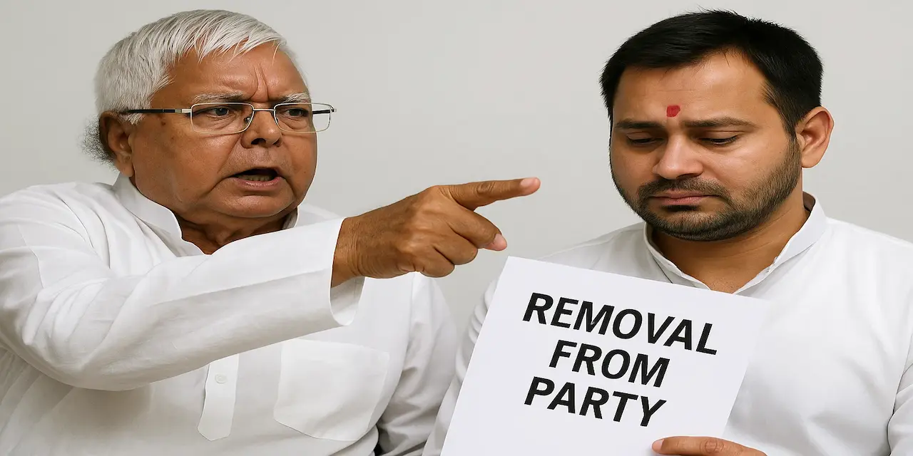 पापा भगवान की तरह: TejPratap Yadav (तेजप्रताप) को पार्टी से निकालने के बाद Lalu Yadav(लालू यादव) के समर्थन में आईं उनकी बेटी