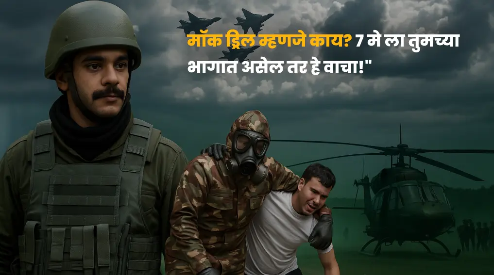 मॉक ड्रिल म्हणजे काय? ७ मे ला तुमच्या भागात असेल तर हे वाचा!