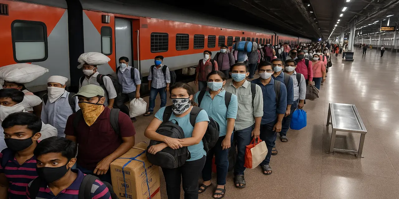 ट्रेन टिकट चार्ट कितने घंटे पहले तैयार होता है?